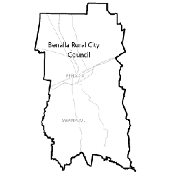 Map of Benalla Rural City council