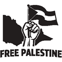 Free Palestine party logo