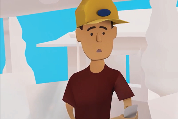 Illustration of a man looking confusedly at his phone