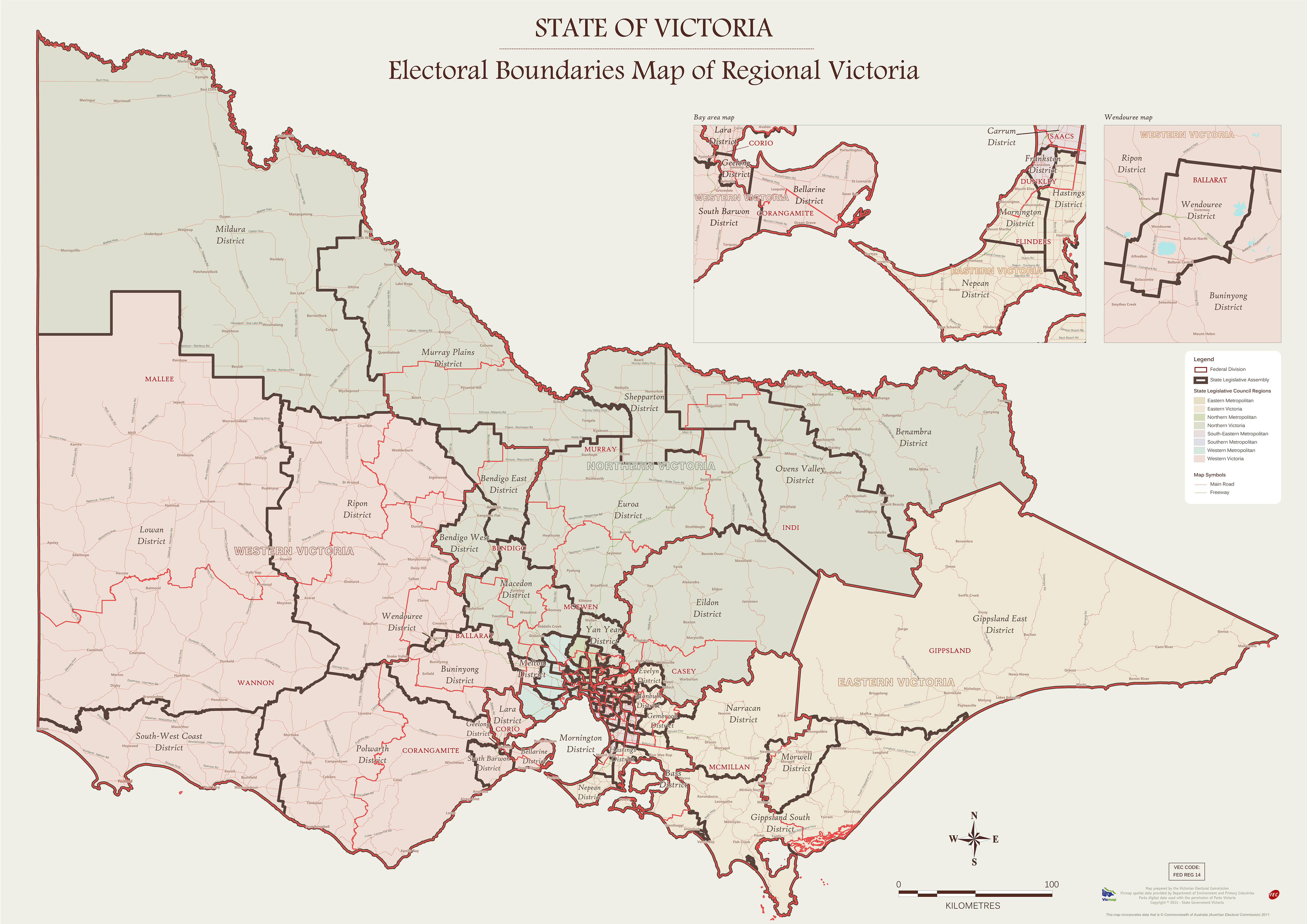 Download Boundary Maps Victorian Electoral Commission