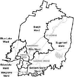 Nillumbik Shire Council summary map