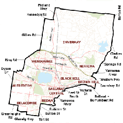 Wendouree District summary map